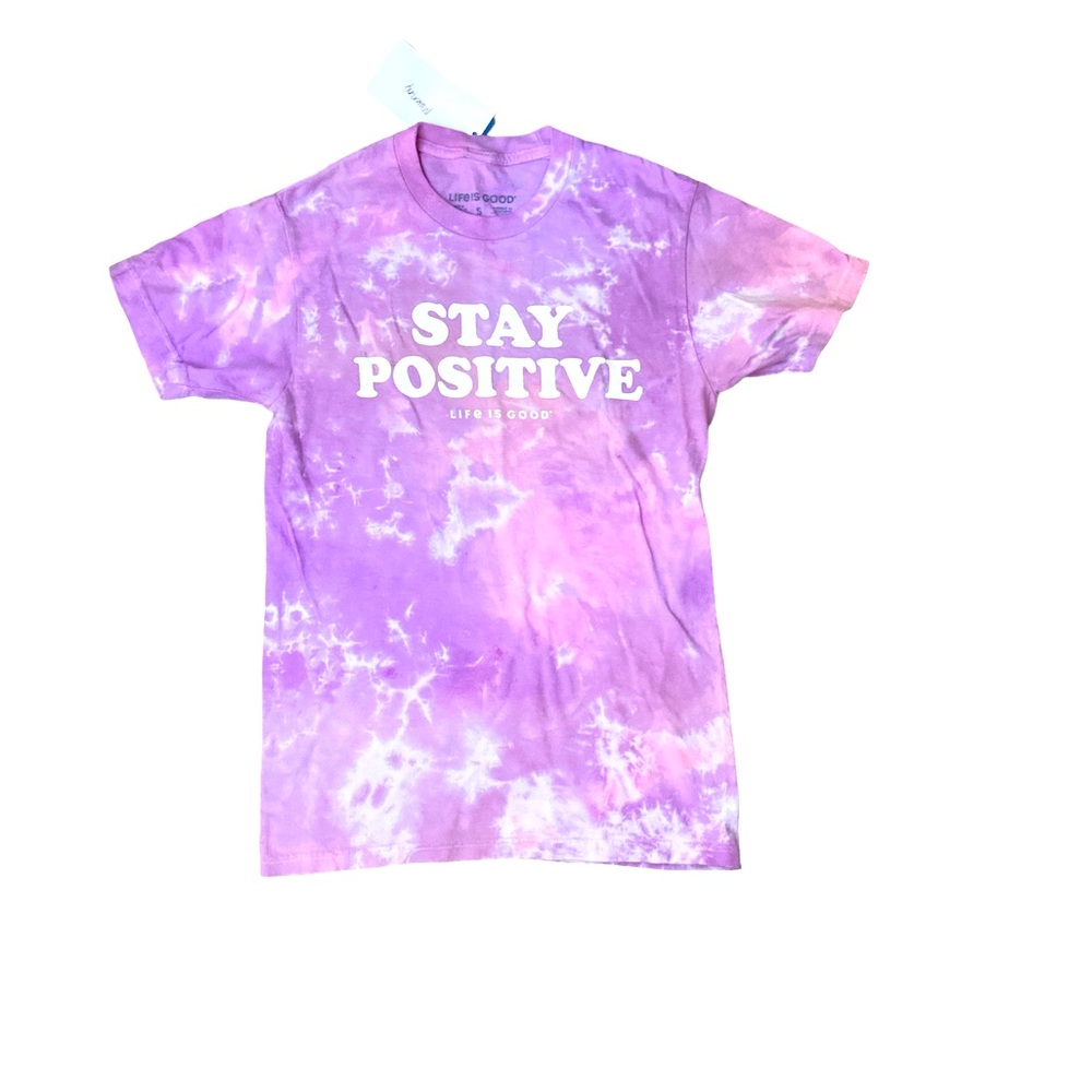 Life is good tie dye shirt